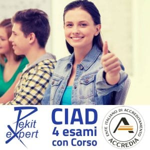 PEKIT Expert CIAD 4 esami + Corso
