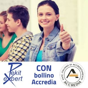 PEKIT Expert con bollino Accredia